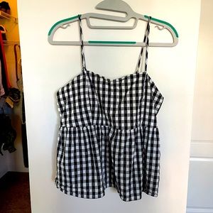Gingham tank